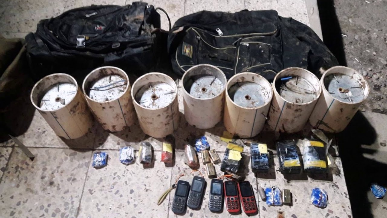IEDs and components found in Iraq