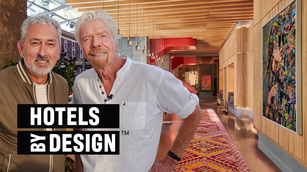 Sir Richard Branson Tours His New NYC Hotel