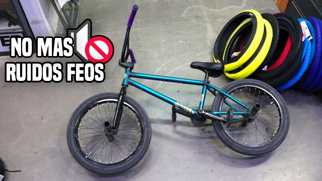 ASI LE HEMOS QUITADO EL RUIDO A MI BMX