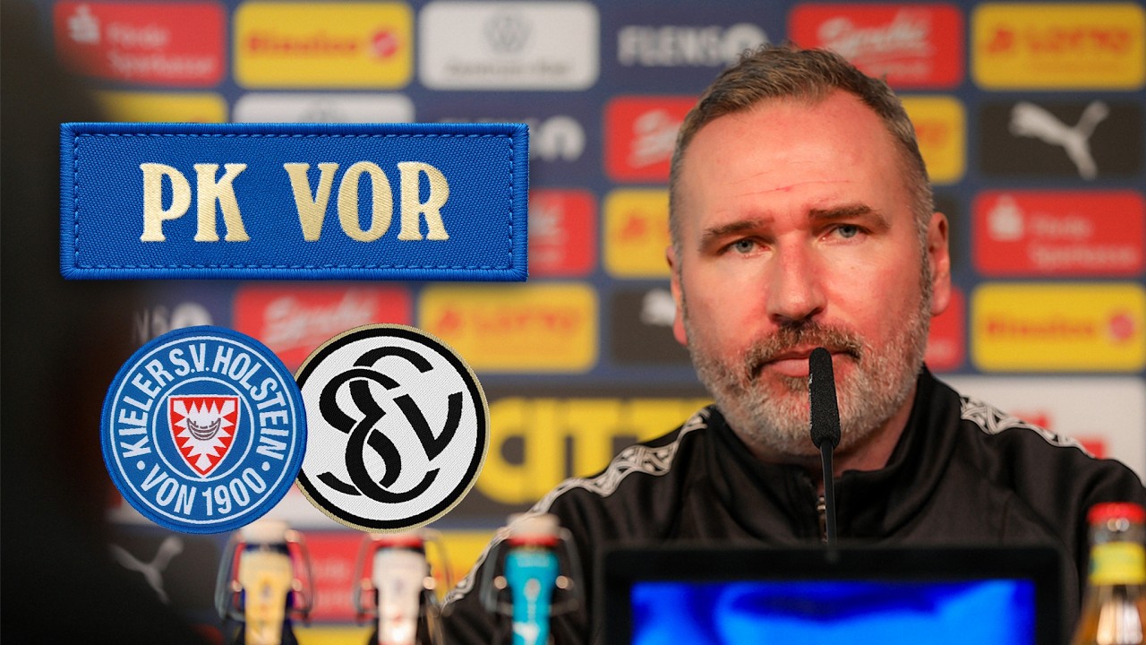 Pressekonferenz vor dem Heimspiel gegen die SV Elversberg | #KSVELV