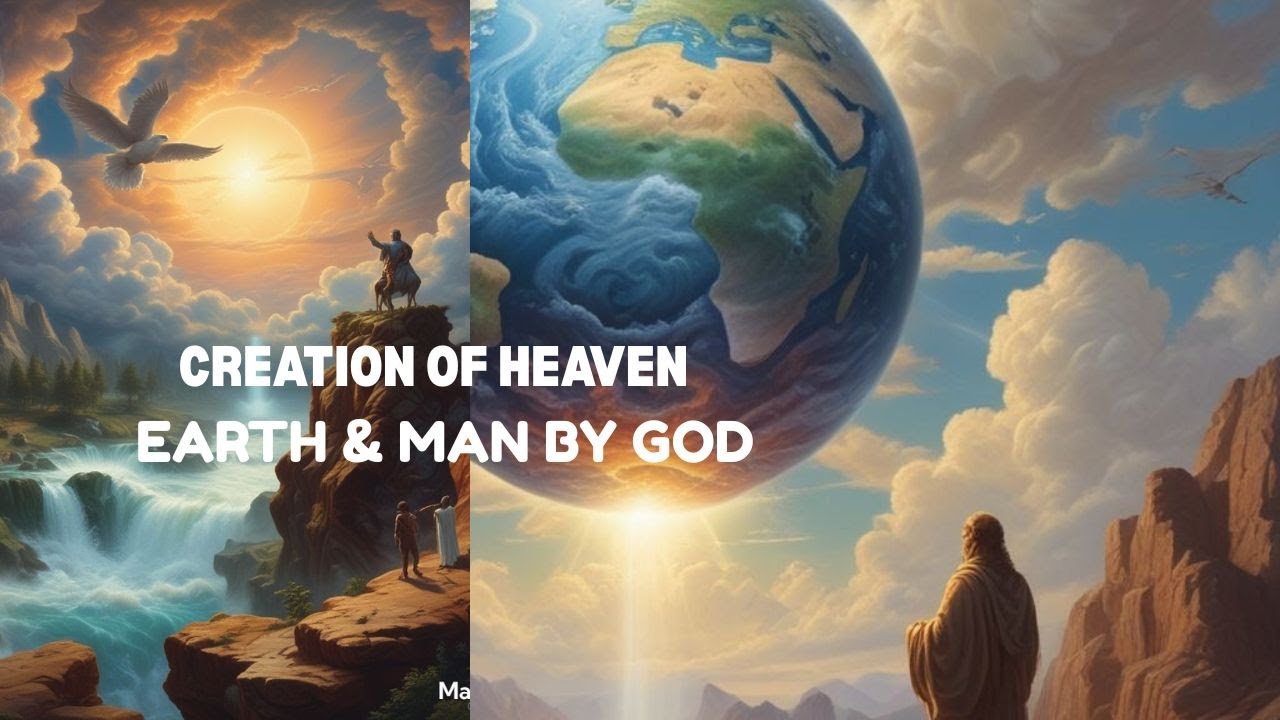 Creation of Heaven, Earth and Man#kidstory#animecartoon #englishcartoonforkids#anime#kids#kidsvideo.