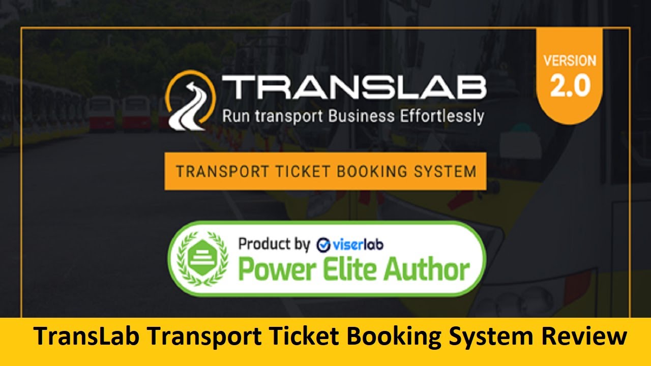 TransLab Transport Ticket Booking System Review