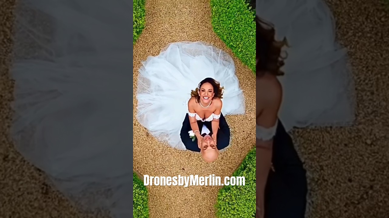 Enchanting Wedding Shot - Drones by Merlin
