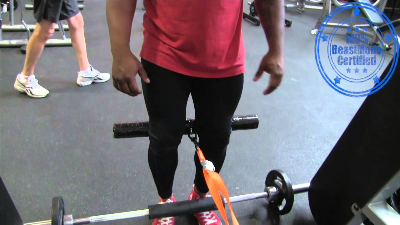 SISSY SQUATS FOR BIGGER QUADS!!