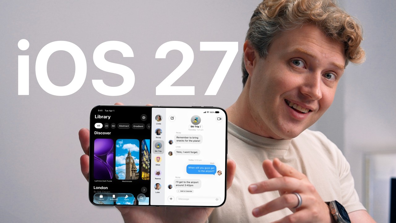 Вышла iOS 27