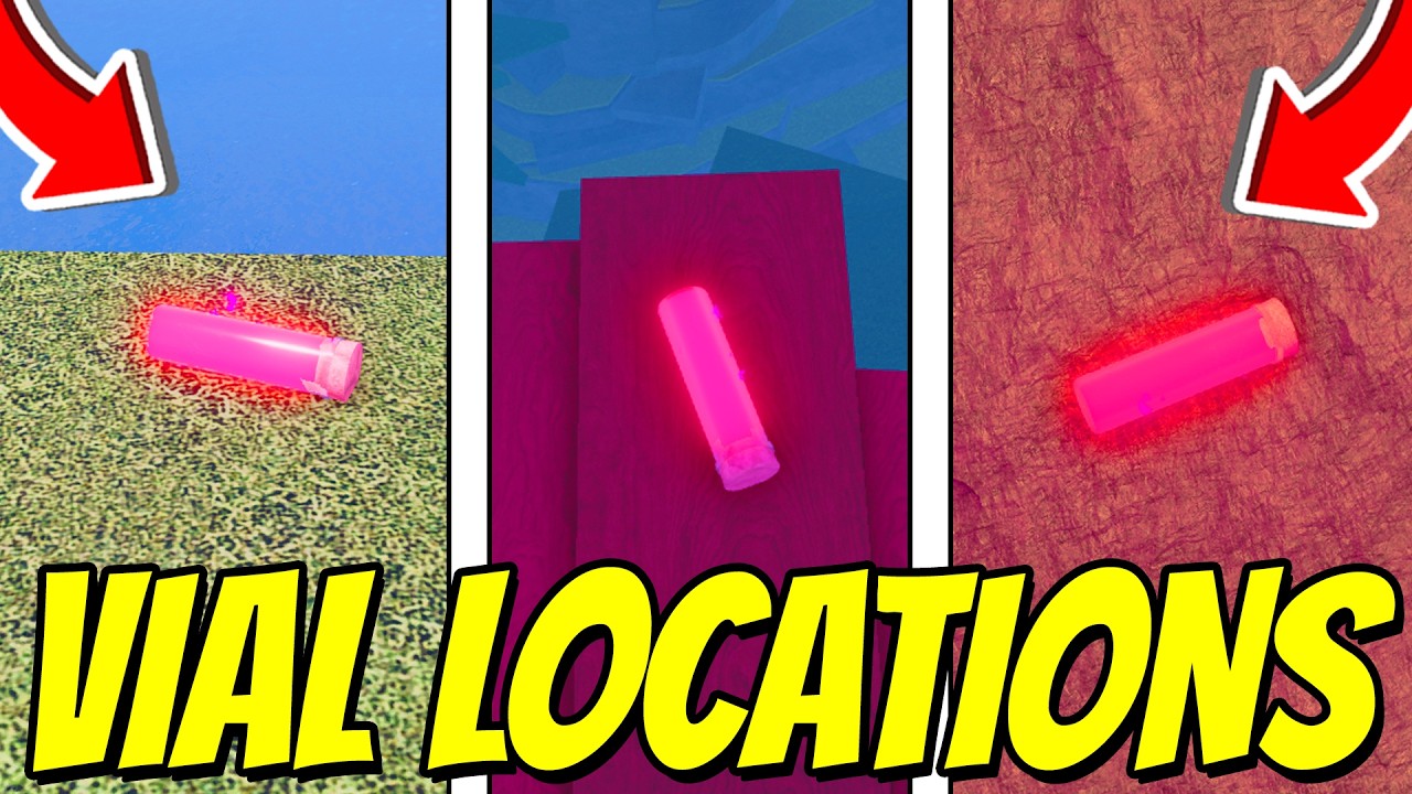 How To FIND ALL 10 VIAL LOCATIONS In Fisch! (How To COMPLETE NURSE QUEST VALENTINES EVENT) Roblox