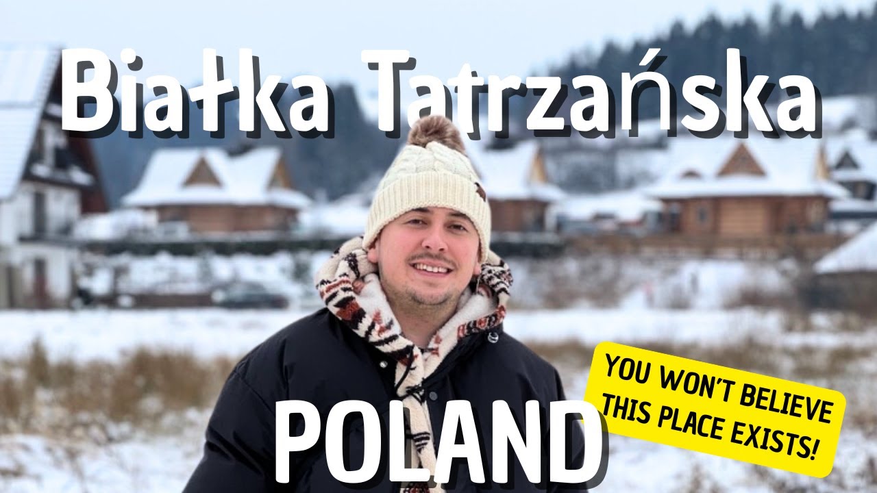THIS PLACE IN POLAND IS INCREDIBLE IN WINTER! | Białka Tatrzańska
