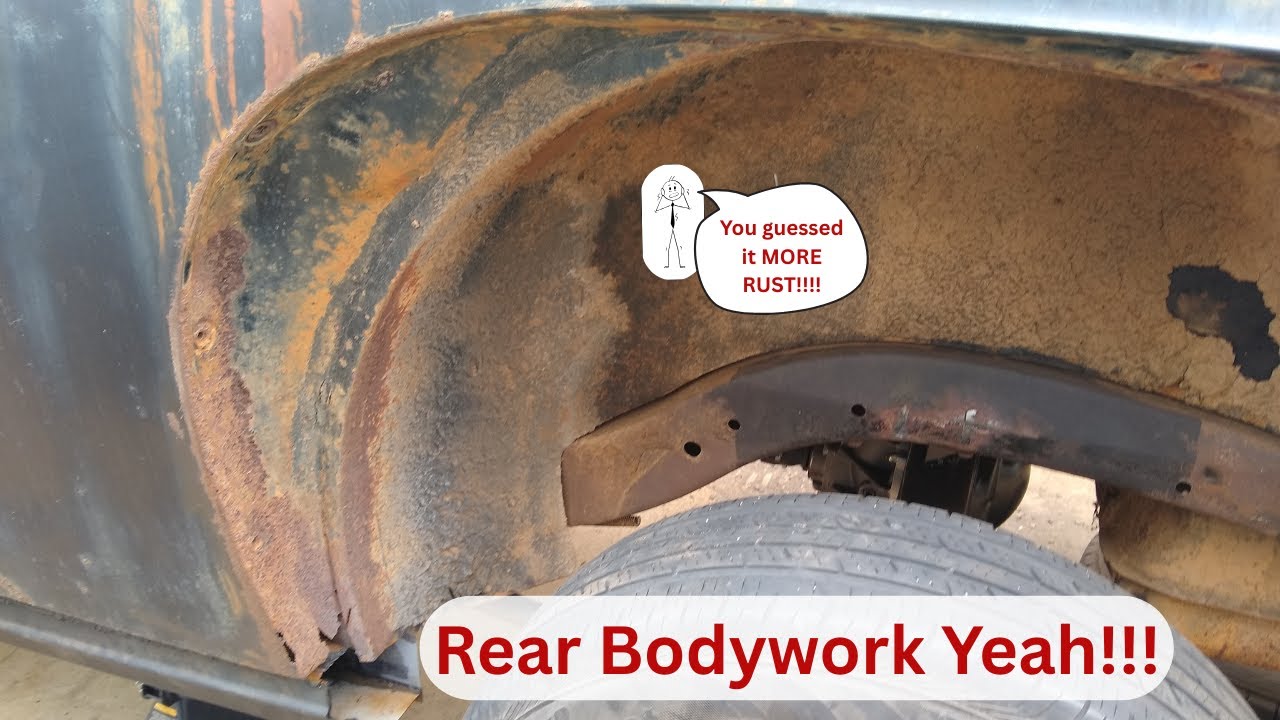 EP. #20  trunk area Rust Fix