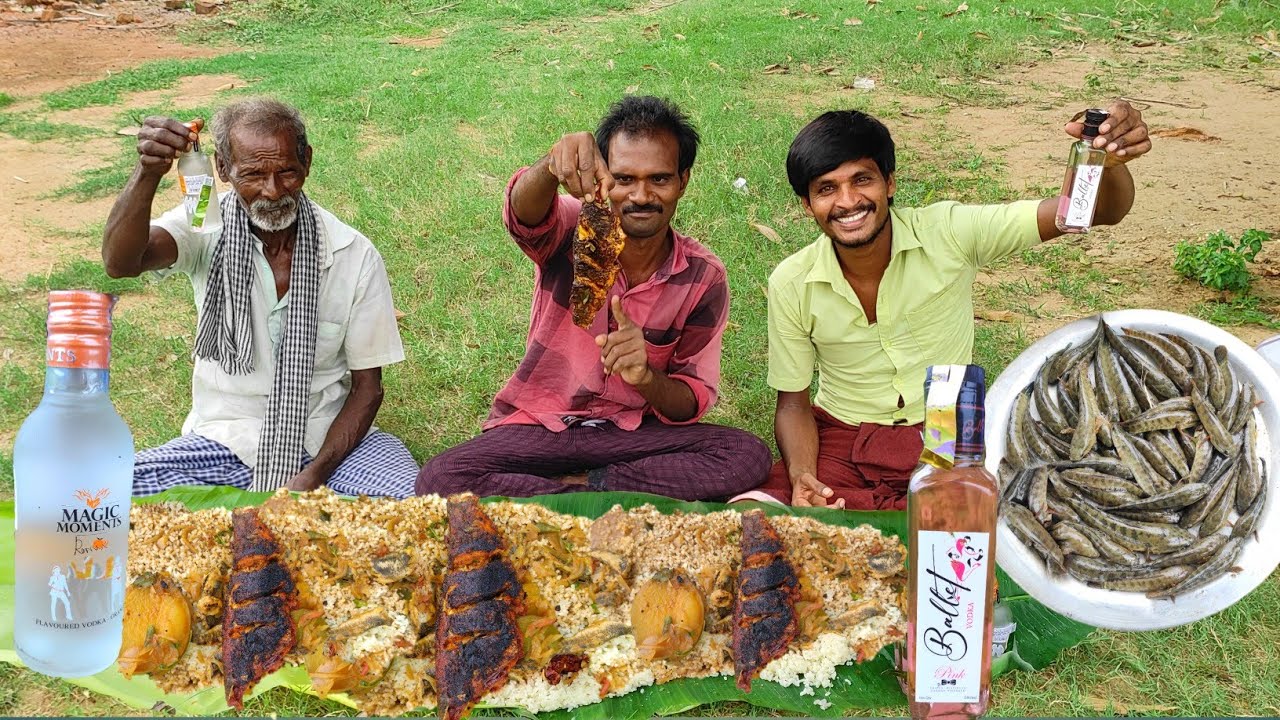 Pink Vodka and Magic Moments Drinking With Eating Fish Curry- drinking man- mr kudimagan-#vodka#asmr