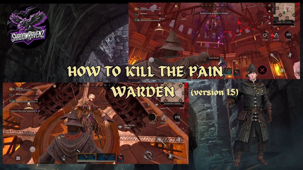 Gold and Glory: HOW TO DEFEAT THE PAIN WARDEN / HOWLING QUEEN (version 1.5)