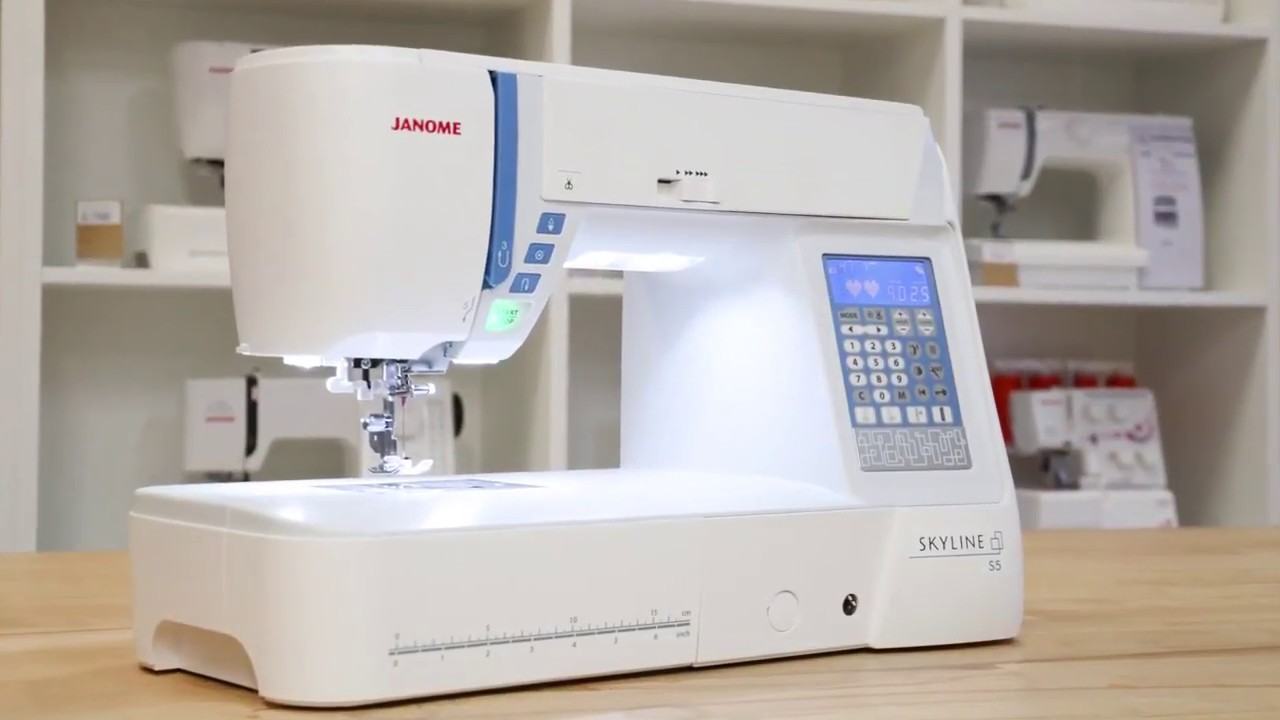 Janome Skyline S5 - elektronski multifunkcijski &scaron;ivalni stroj