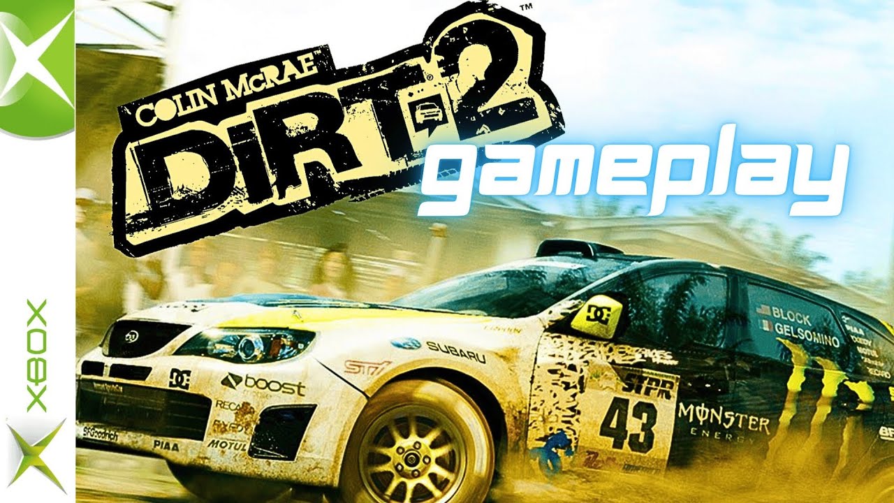 Colin McRae: Dirt 2 (2009) XBOX 360 Gameplay 