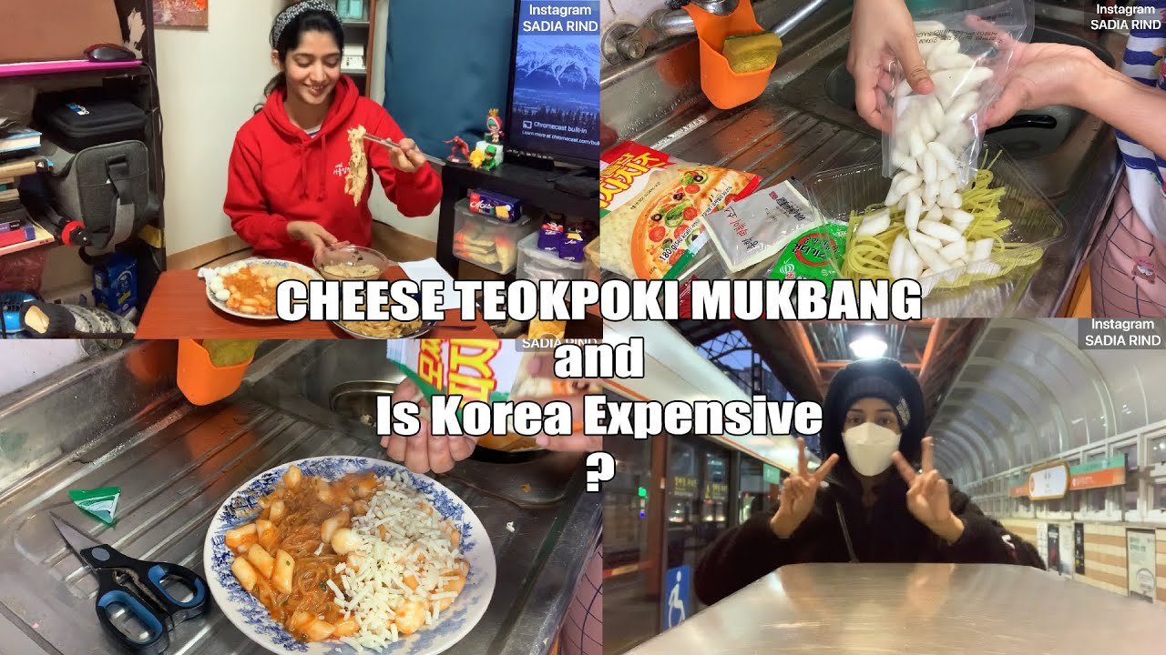 🇰🇷 Is Korea Expensive + Cheese Toekpokki + the day I always wait for | SADIA RIND