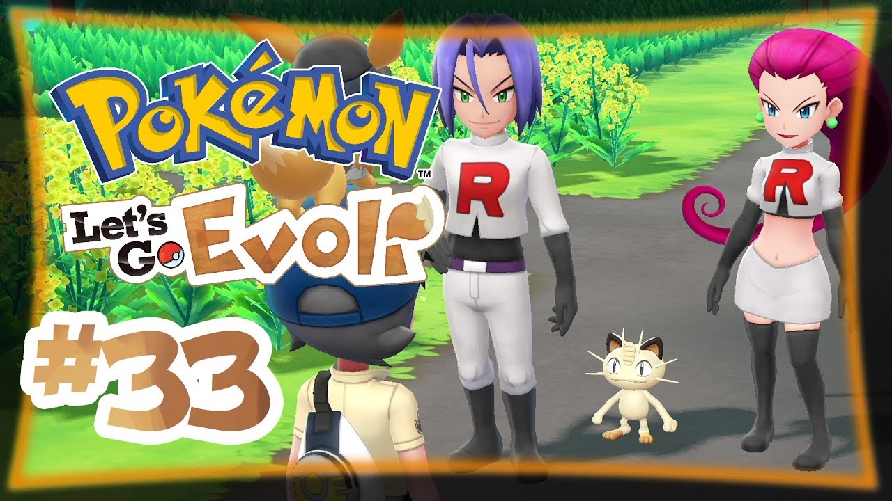 Das letzte mal Team Rocket? ★ #33 ★ Pokémon Let's Go Evoli