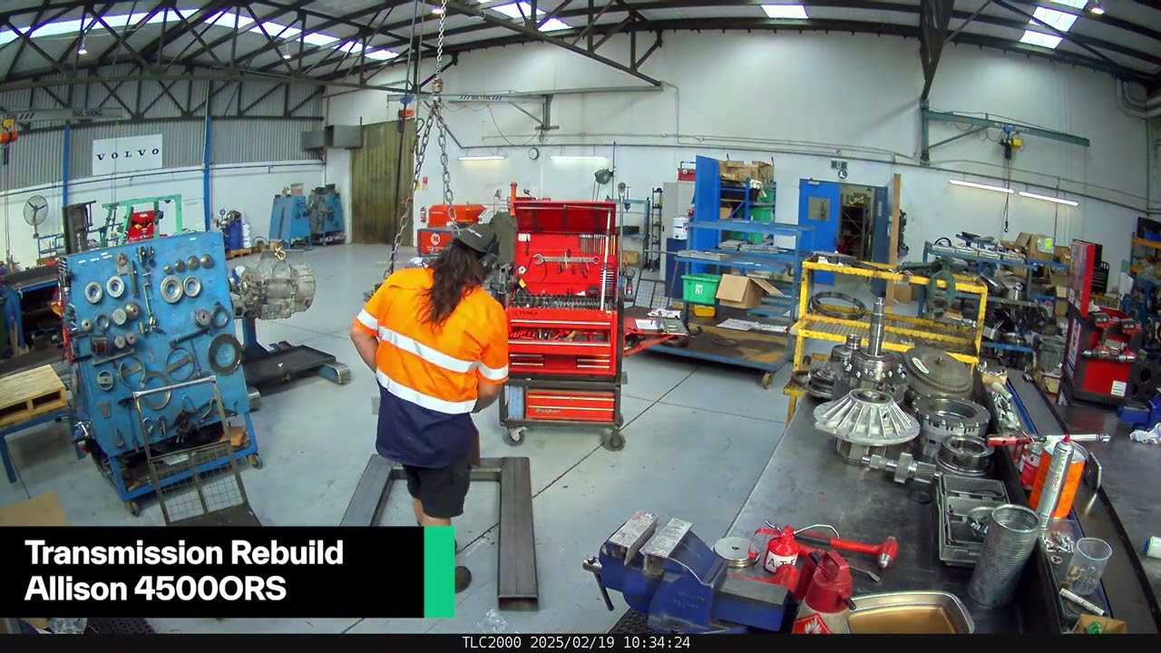 Allison 4500ORS Transmission Timelapse