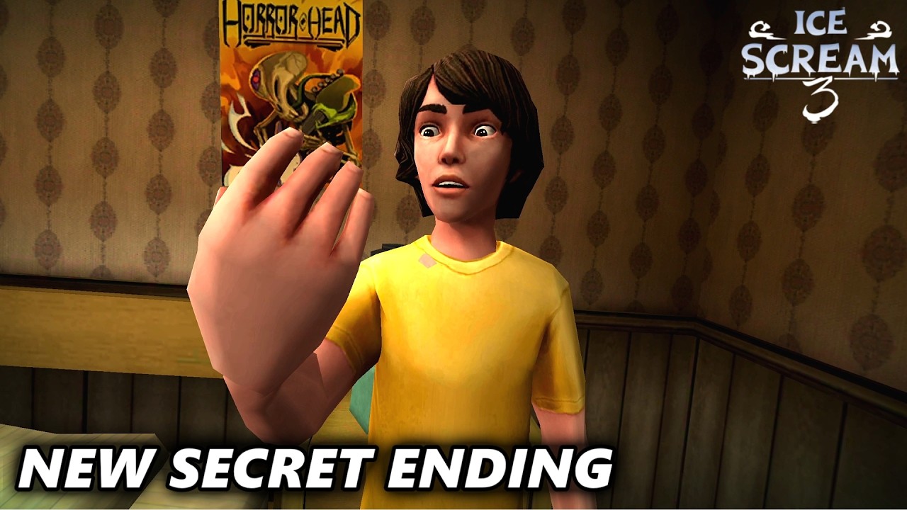 Улучшенное обновление Ice Scream 3! - Новая секретная концовка