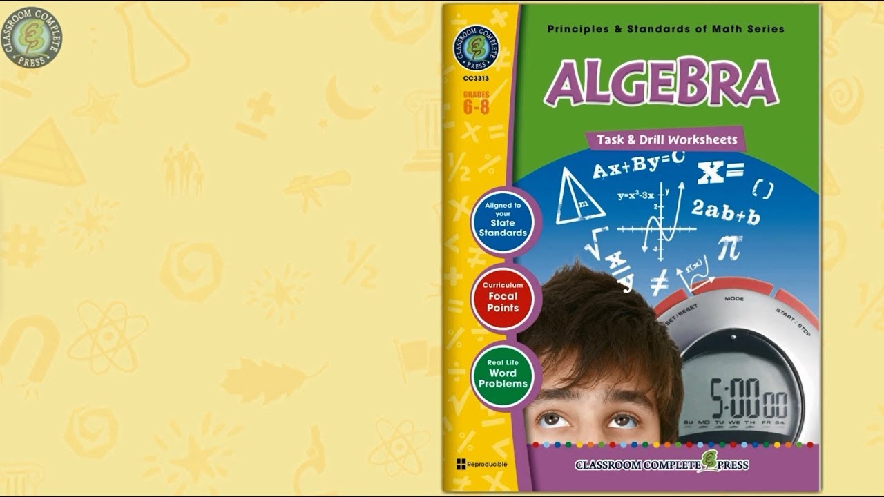 Algebra - Task & Drill Sheets Gr. 6-8