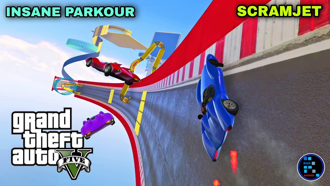 [Hindi] GTA V | Only 22% Can Complete Scramjet Hole Parkour