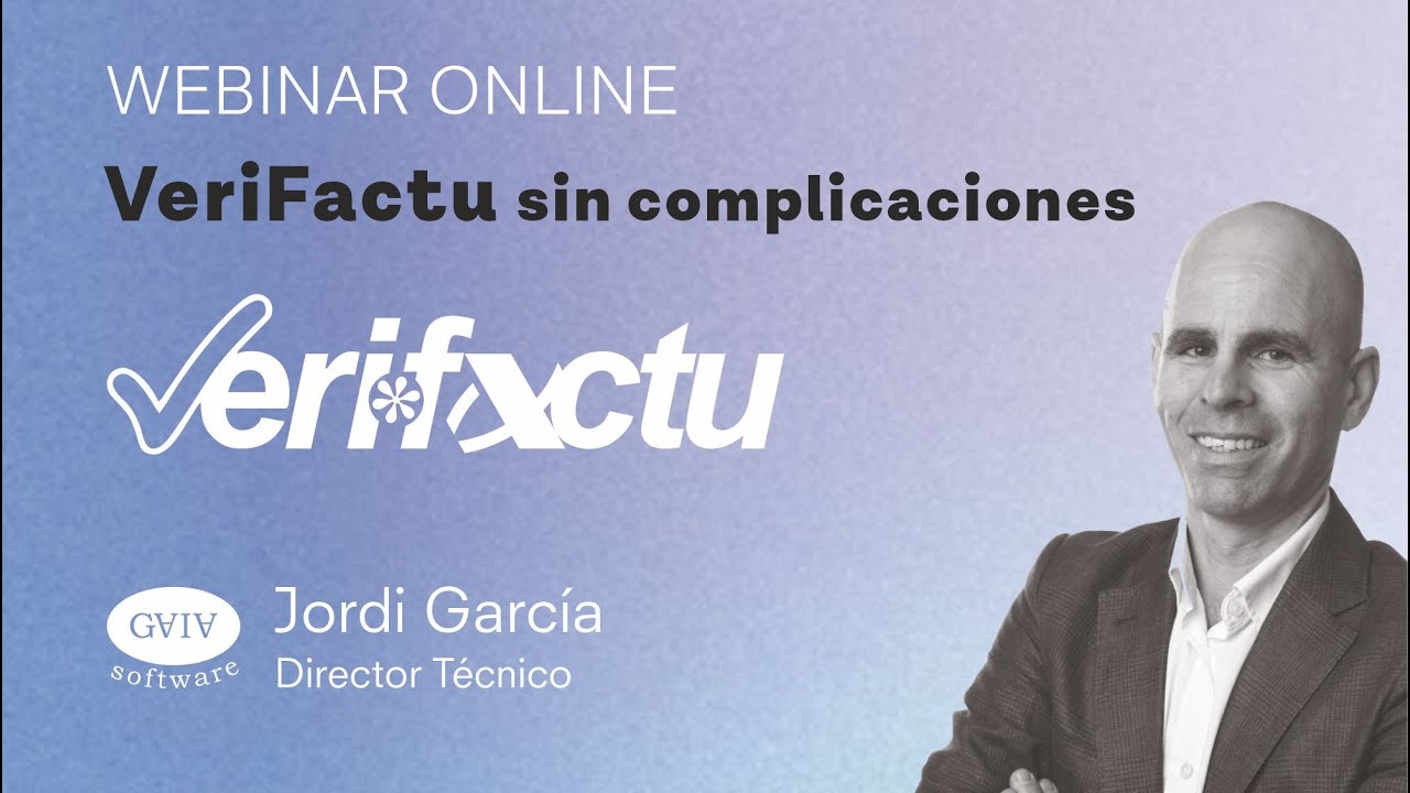 #40 WEBINAR VeriFactu sin complicaciones | PRODUCTOR |