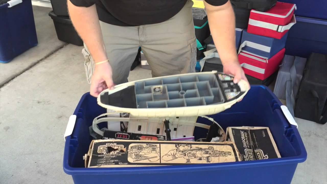 Storagewars Vintage Star Wars Figures Find Rene Nezhoda Casey MOC 1977-83