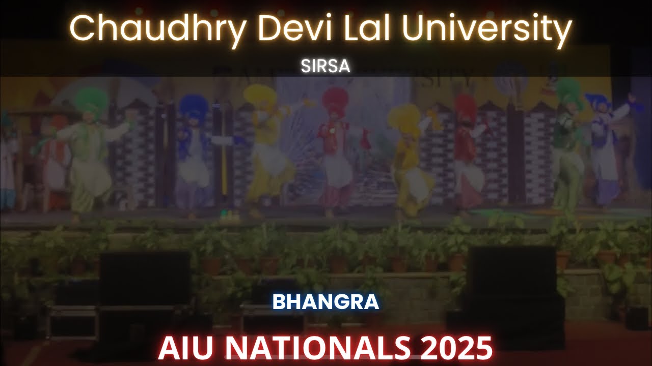 Ch. Devi Lal University Sirsa - Bhangra (Winners 🥇) | Amity Uni Noida | AIU Nationals 2025