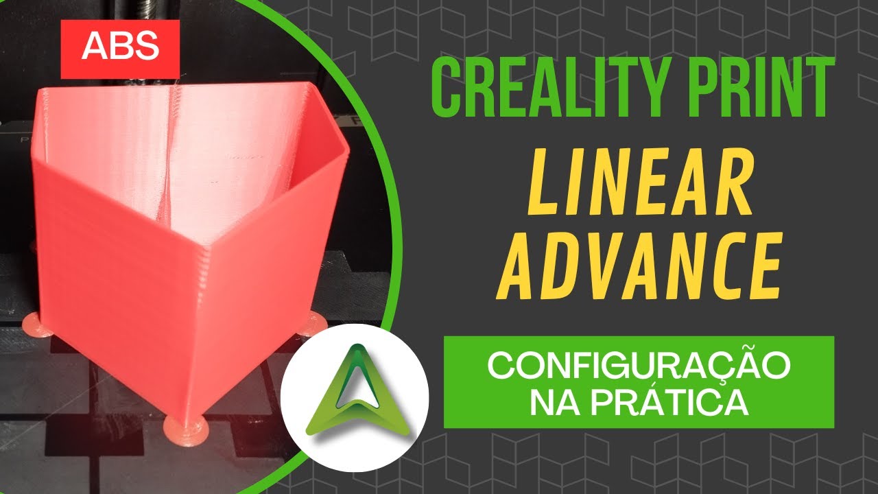 03 - Pressão Avançada ou Linear advanced no Creality Print 6.0
