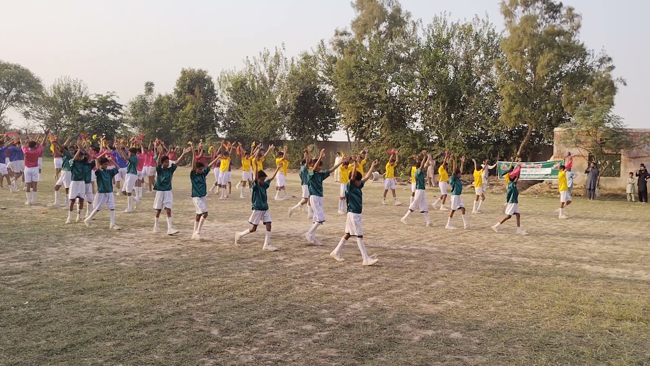 PT SHOW GOVT HIGH SCHOOL 2.KMR MULTAN .instructor Muhammad Zaman Khan Sandhal.