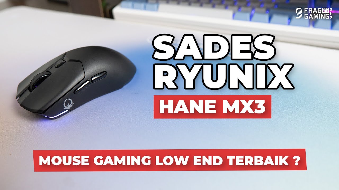 MOUSE 300 RIBUAN INI RESMI GANTIIN ONI R1 & INNO X3 ? SADES RYUNIX HANE MX3