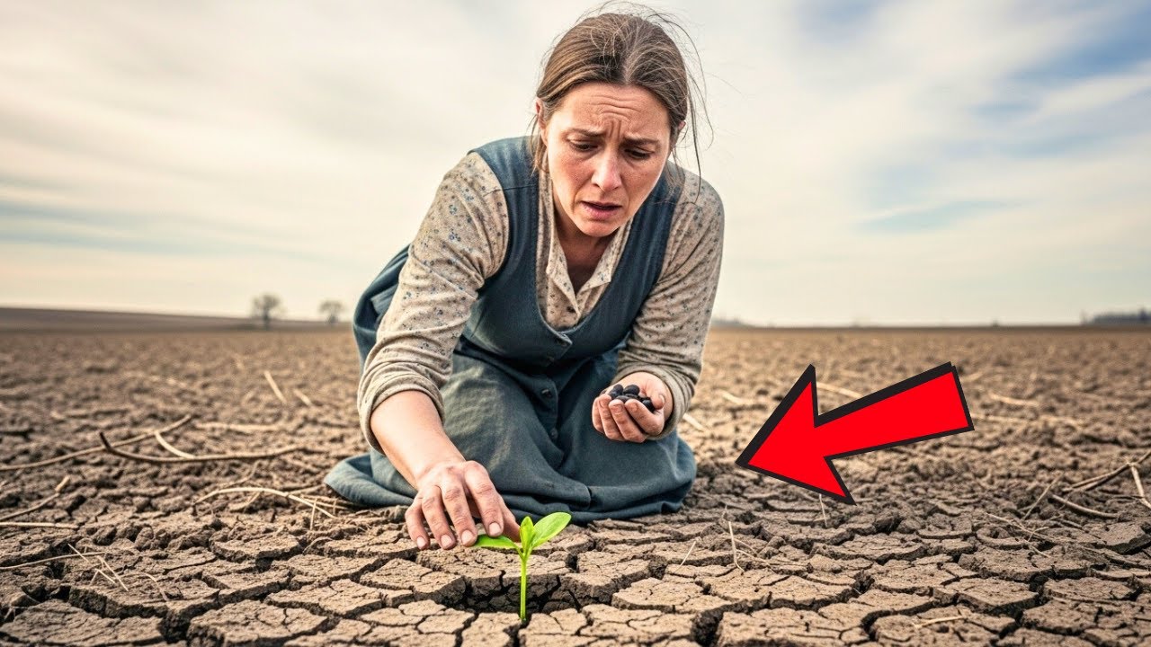La viuda plantó semillas en tierra muerta — pero algo brotó donde no debía