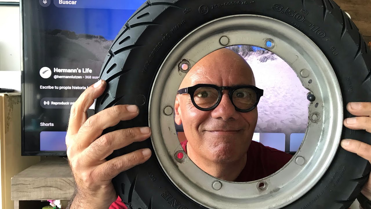 Vespa, como cambiar neumáticos.