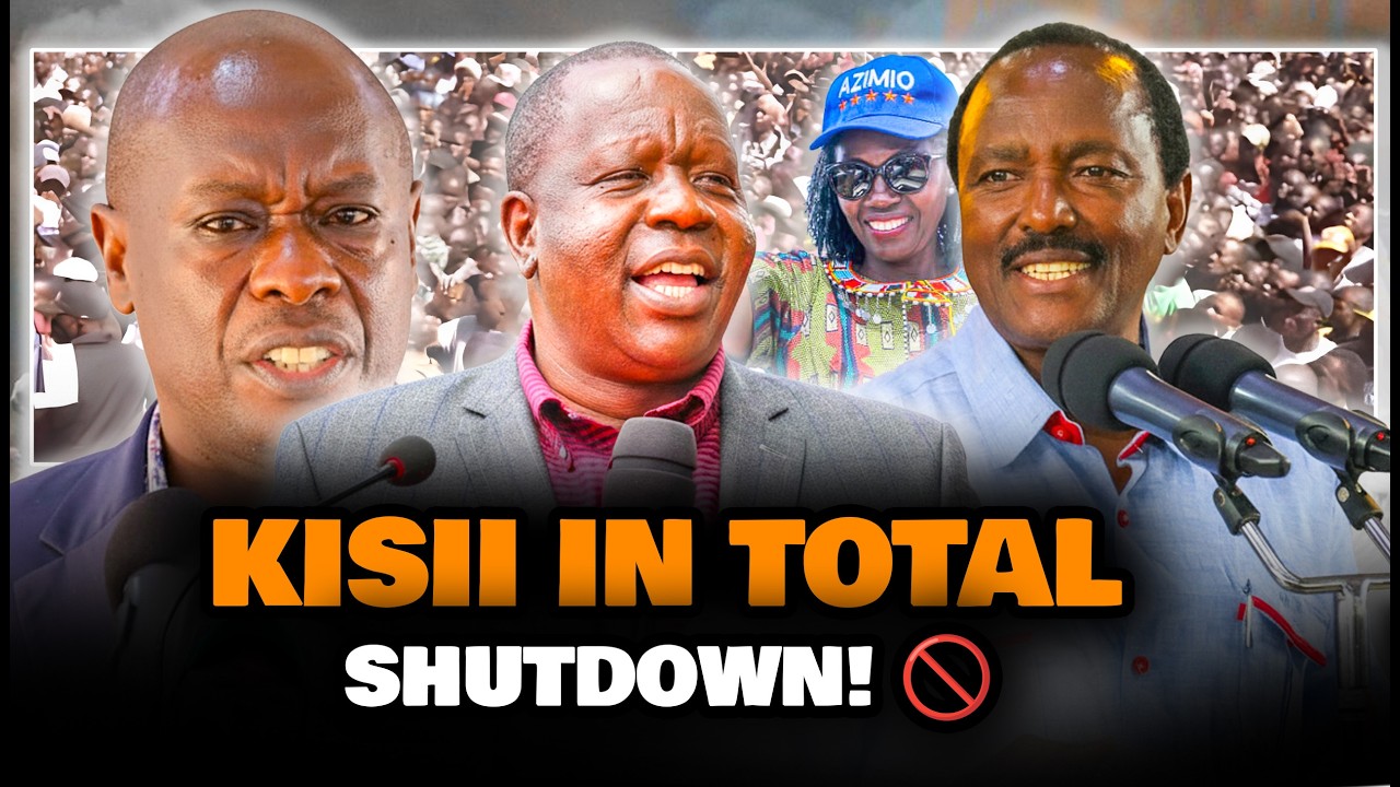 😱 KISII EXPLODES! Matiang'i, Gachagua & Kalonzo Storm Gusii Amid Chaos & Goons! (LIVE)