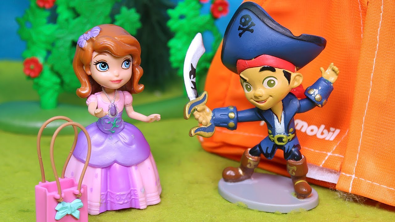 ♛ Jake y Sofia ♛ La Princesa Sofia y Jake y los Piratas viven juntos una aventura | Asubio Kids