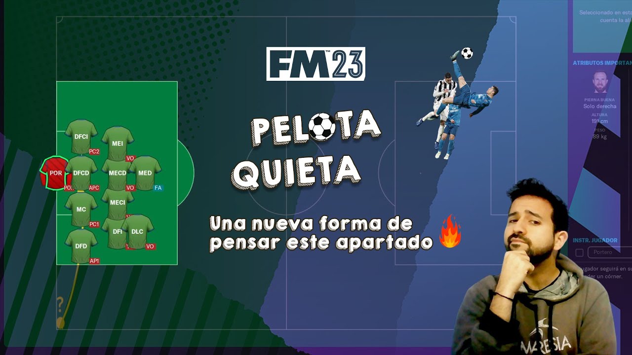 BALÓN PARADO ⚽ ¿EL DEBE DE FM23? GUÍA: ¡UNA NUEVA FORMA DE PENSAR LAS ABP! ⚽ FOOTBALL MANAGER 2023