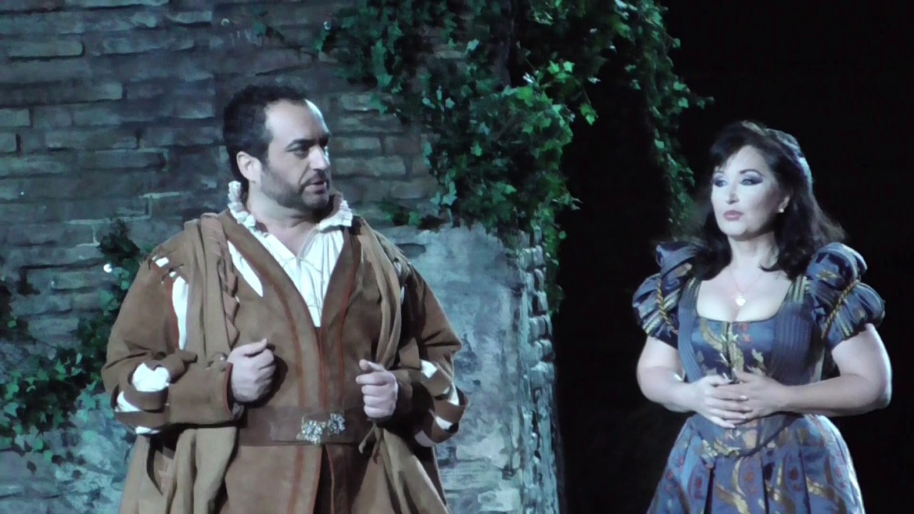 Elena Mosuc - Duetto Gilda - Il Duca, Aria di Gilda, RIGOLETTO, Arena di Verona, 1.07.2017