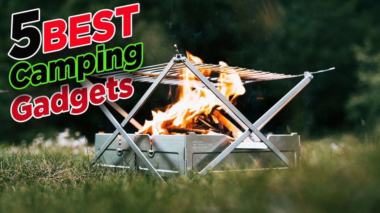 TOP 5 Best EDC Camping Gadgets 🏆 Outdoor Gadget For Camping 2024