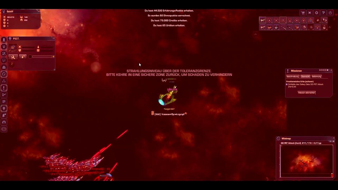 DarkOrbit - Galaxy Gate P.E.T Attack Hard 3D