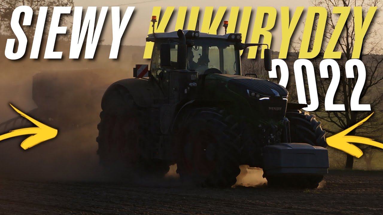 PASOWY SIEW KUKURYDZY Z FIRMĄ Pawłowski AGRO | FENDT 1050 & CZAJKOWSKI ST600