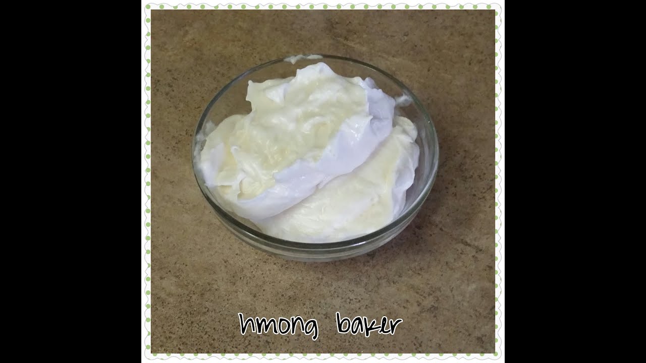How I Make my whip cream cheese filling for cakes.
