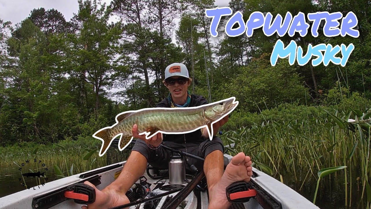 Northern Wisconsin river Musky (& MONSTER smallies!!)
