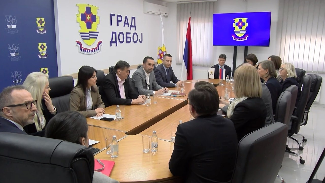 Jerinić sa ambasadorima Norveške, Španije i predstavnicima NATO-a u BiH 25.02.2026.