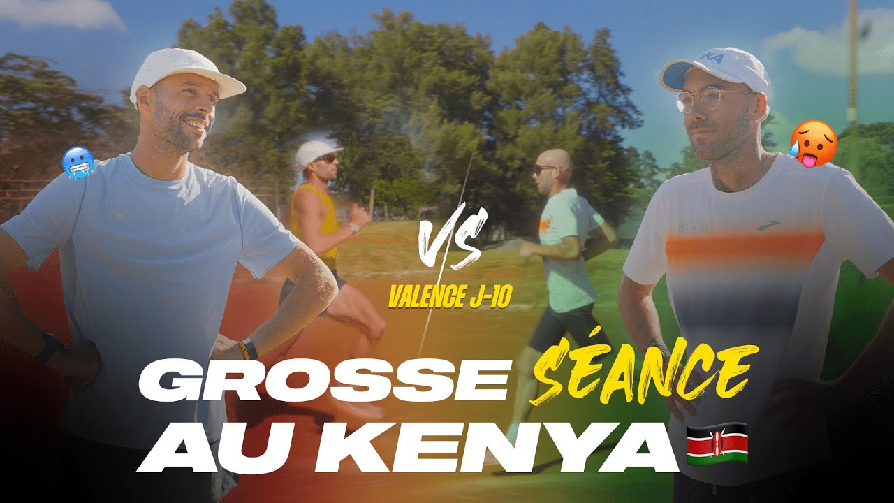 💥 La SÉANCE PARFAITE à J-10 du marathon avec Maxime Lopes de RUNWISE au Kenya !