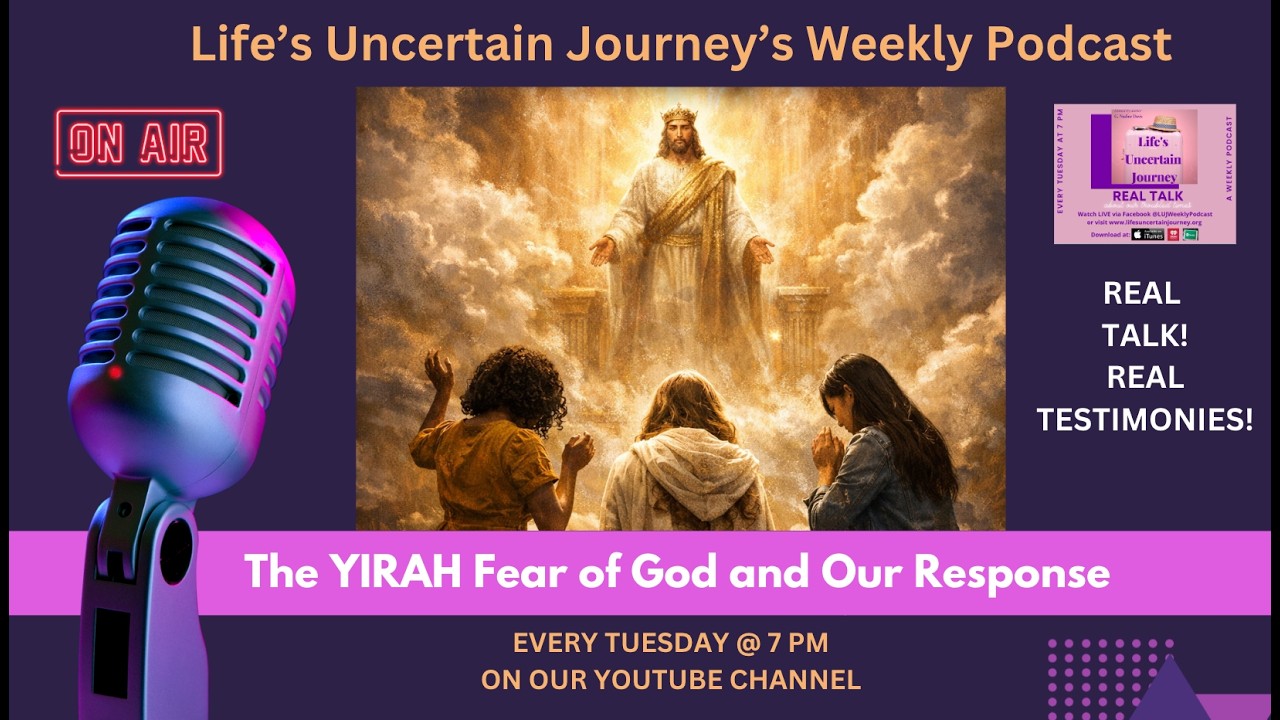 Life's Uncertain Journey's LIVE ZOOM Podcast!