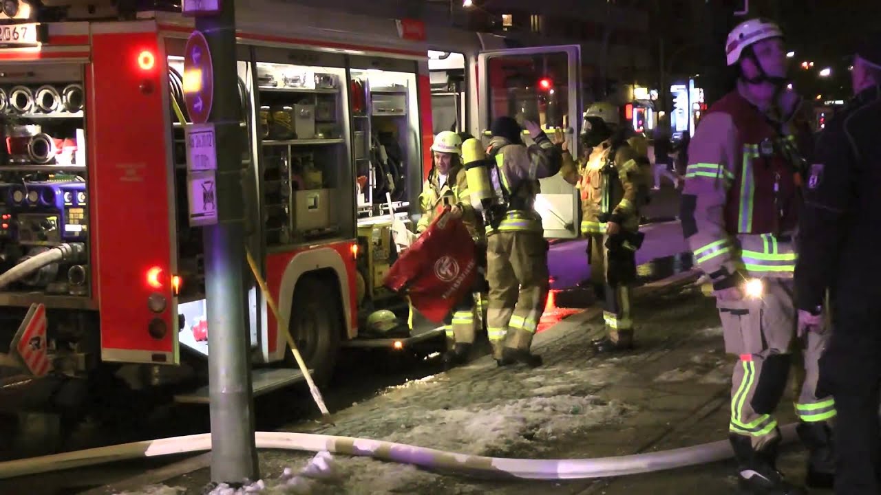 Küchenbrand in der Reinickendorfer Straße Wedding