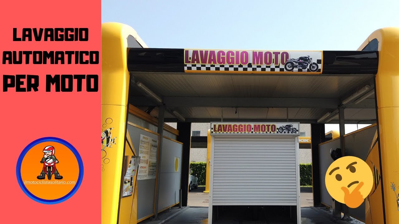LAVAGGIO AUTOMATICO MOTO!