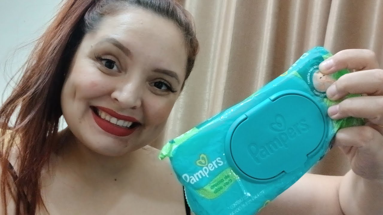 Resenha completa lenço umedecido pampers aloe vera 