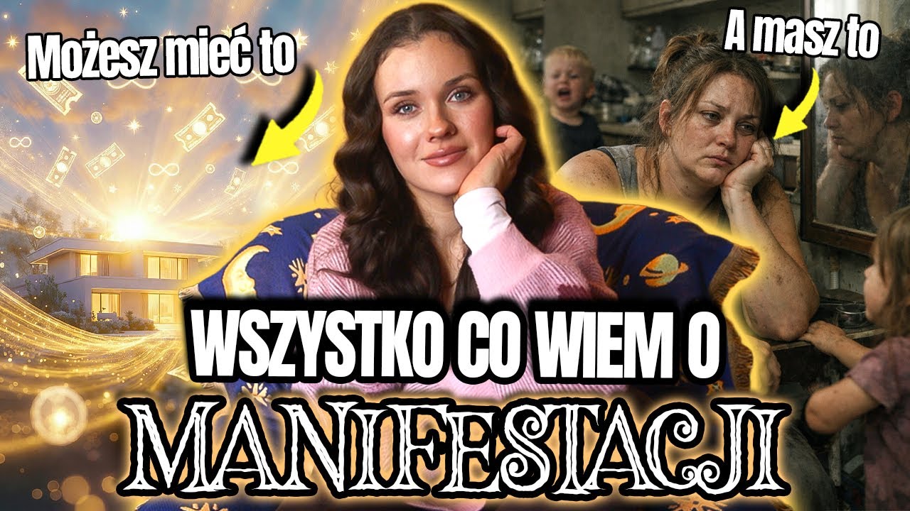 JAK MANIFESTOWAĆ WYMARZONE (LUB KOSZMARNE 🫩) ŻYCIE ✨ ABC MANIFESTACJI, KTÓRE ZMIENI TWOJE ŻYCIE!