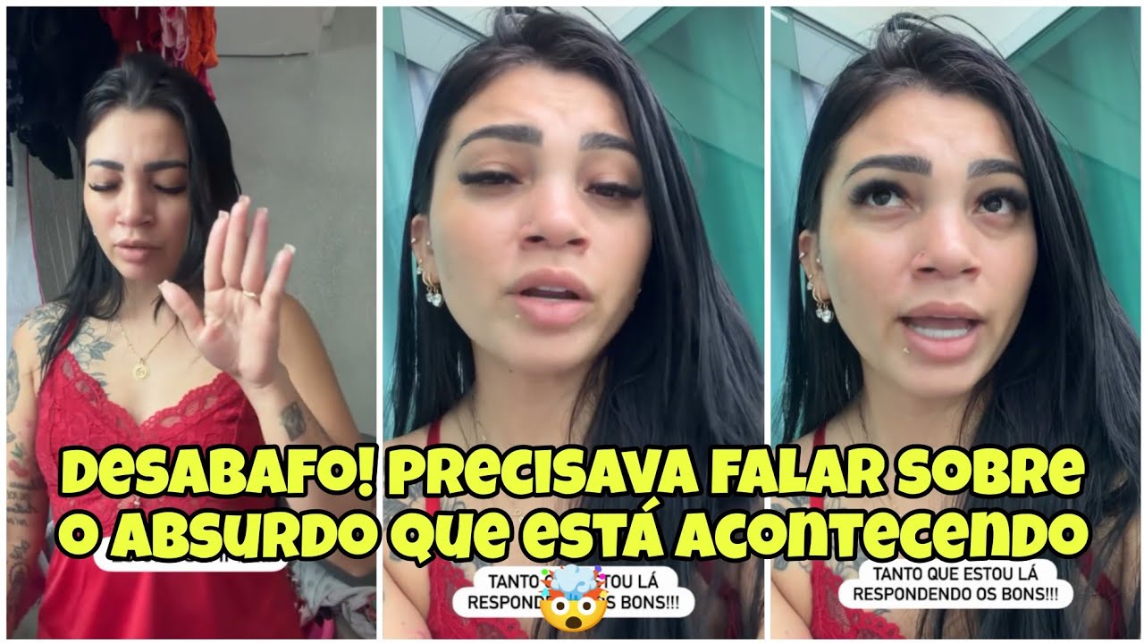 Josi fez um desabafo, precisava falar sobre o absurdo que está acontecendo!