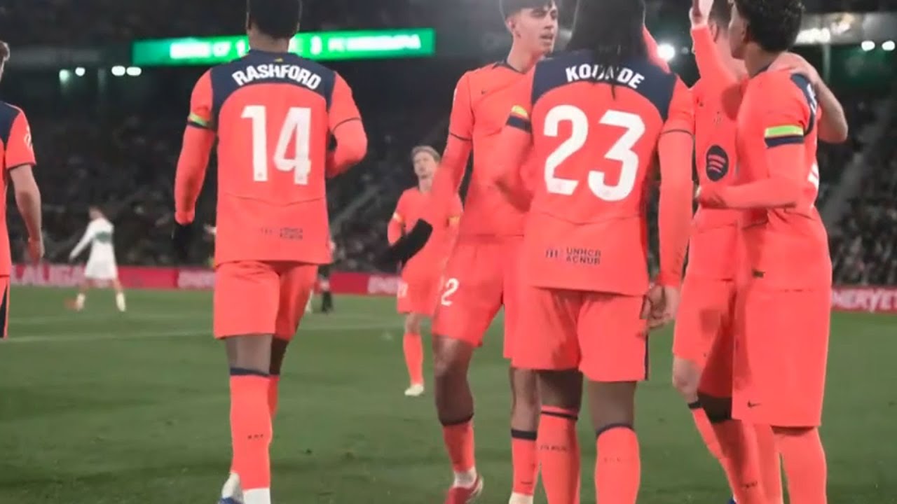 ¡ELCHE VS FC BARCELONA 1-3! | LIDERATO DE LIGA Y A POR LA COPA