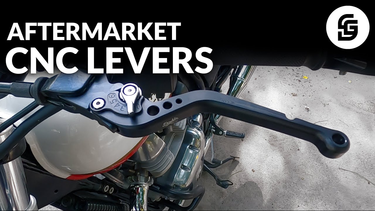 Aftermarket CNC Levers installation | INTERCEPTOR 650