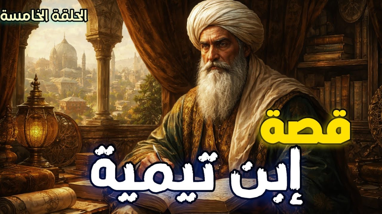 سيرة ابن تيمية الحلقة الخامسة | سيرة شيخ الإسلام من الميلاد إلى السجن والمحن